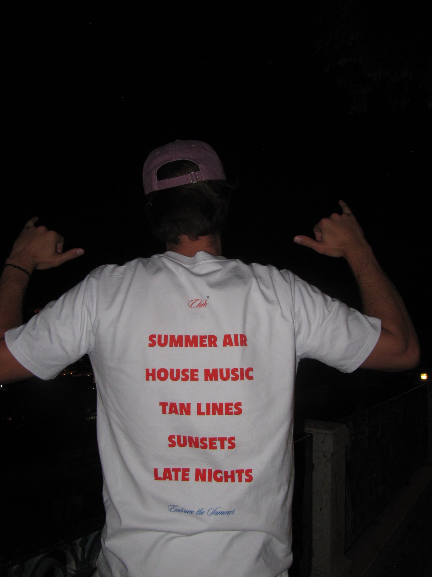 Embrace the Summer- Red Summer Tee