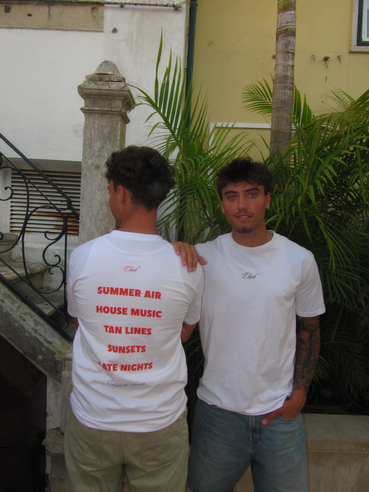 Embrace the Summer- Red Summer Tee